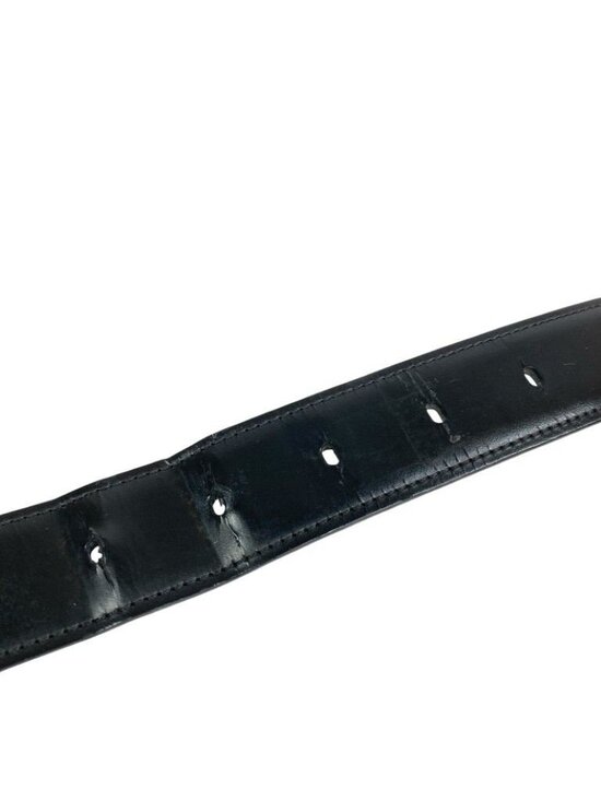 Cartier Belt Tank American Black Brown Leather Reversible Gold main image 5